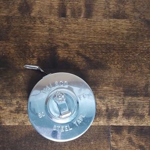 Vintage Walsco 50' Steel Measuring Tape made USA Milford Connecticut